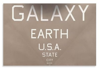 American Popist Artist Ed Ruscha, Galaxy, USA, abstraktes Poster, Kunstdruck, Wandfoto, Malerei, Poster, Hängebild, Familiendekoration, 20 x 30 cm