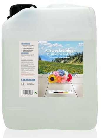 Allzweckreiniger Duftkonzentrat Universalreiniger Reiniger blumig 5L für Haushalt, Gewerbe und Gastronomie