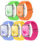 Raradev 5 Pack Braided Strap Compatible for Apple Watch Straps Women 40mm 41mm 38mm 42mm 44mm 45mm 46mm 49mm, Breathable Stretchy Elastic Sport Loop for iWatch SE Ultra 2 Series 10/9/8/7/6/5/4/3/2/1