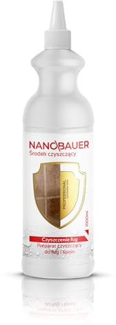 Müheloser und effektiver Fugenreiniger | NANOBAUER Reine Fugen und Verfugungen | Verfugungsreiniger Fugenentferner Fugenreinigung Fliesenfugenreiniger Fugenabcleaner Fugen-Entferner | Kapazität 1L
