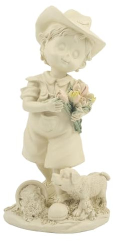 Artmitz Giardino Statua 25 cm statue – Decorazione da giardino, statua da esterno, figura artistica