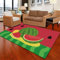 RUGMRZ Bedroom Decor 200X300Cm Teppich Boden 4 Wohnzimmer Schlafzimmer Sofa Waschbar Geometrisch Grau Läufer Flokati