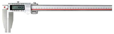 Vernier Digital Caliper Ruler 500mm, 600mm, 1000mm, 1500mm One-Way Digital Measuring Tool with Metal Body and LCD Display