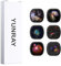YUNRAY Galaxy Projector Disc Set, 6 Ultra HD Slides for Realistic Starry Sky & Nebula Projection, Compatible with Galaxy Projector Pro and Slot-Type Models (SKE-TKQ01 & BL-DQY02)