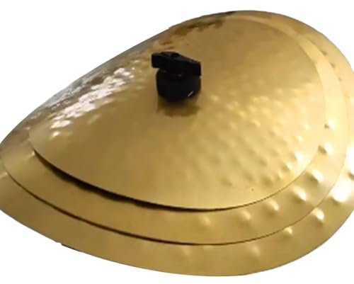 Yominerr Paquete de 3 Platillos Clap Stack de 11, 13 y 15 Pulgadas con Efecto de Sonido Smack Stack, Platillos de Batería Profesionales para Práctica A