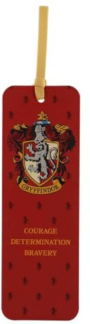 Half Moon Bay Harry Potter Paper Bookmark - Gryffindor | Page Marker for Books | Reading Gift | Stationery | Official Licensed Merchandise