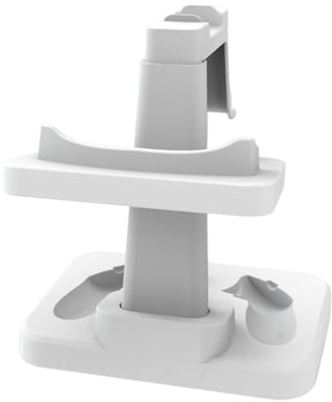 VR Display Stand Per Meta Quest 3 3S Auricolare Controller Titolare Con AR Occhiali Hanger ABS Desktop Organizer Gaming Gear
