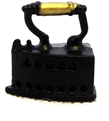 Melody Jane Dolls House Victorian Flat Iron Miniature 1:12 Kitchen Laundry Accessory 1:12
