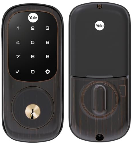 Yale Security YRD226-ZW2-0BP Yale Assure Lock Touchscreen with Z-Wave in Oil Rubbed Bronze (YRD226) Deadbolt