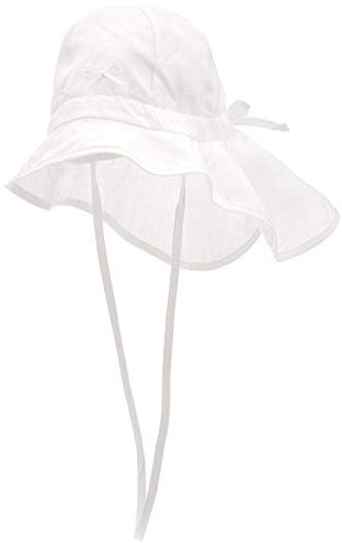 Döll Baby-Mädchen Nackenschutz Leinen Sonnenhut, Mehrfarbig (Original 1000), (Herstellergröße: 47)