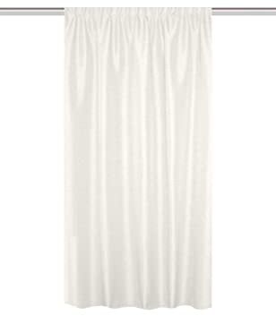 HOMEbasics THERMOVORHANG MIT KOMBIBAND, Polyester, WOLLWEISS, 145 X 135 cm 085960-0910 145 X 135