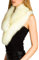 Caspar STO001 Damen Kunst Pelzkragen, Größe:One Size, Farbe:creme weiss