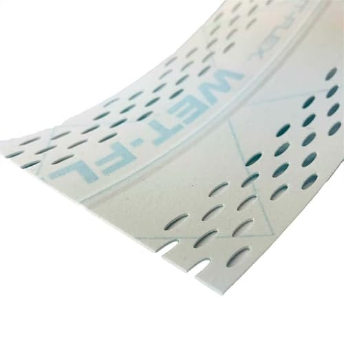Strait-Flex Papierkantenprofil Wet-Flex 100 für Kanten im Trockenbau, 30,5 m | 1 Rolle