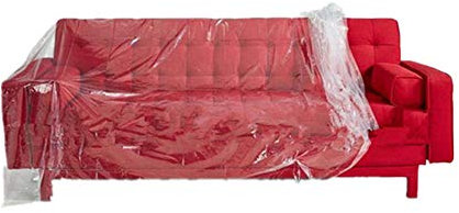 YapitHome Transparente Kunststoff Sofa Staubschutzhüllen Wasserfeste Sofabezug Sofa Protector Möbel Bett Sofa Couch Protector (2 * 3m)