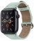 Native Union Klassisches Uhrenarmband für die Apple Watch 38/40/41mm – Echtes Italienisches Nappaleder Edelstahlelemente mit Weichem Nubuk-Futterleder(SALBEI)
