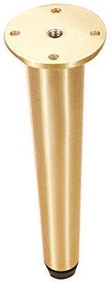 ZXCASDF Haarnadel Tischbeine Hairpin Legs Haarnadelbeine Möbelbein Tischgestell Tischkufen Für Esstisch Couchtisch Schreibtisch Kaffeetisch, Inklusive Bodenschoner,Gold,10cm