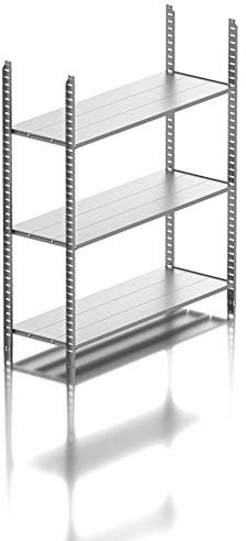 ILESTO Regalsystem für Gartenhaus John (226x226x213cm, Regalsystem 60cm)