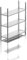ILESTO Regalsystem für Gartenhaus John (226x226x213cm, Regalsystem 60cm)