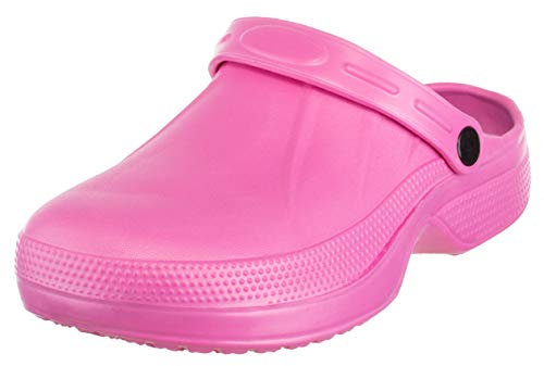 Brandsseller Sabots pour femme, rose bonbon, 40 EU
