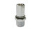 3/8 x 24 Thread Stud CB Antenna Mount to SO-239 Adapter fit 1/2” or 5/8” Hole by Heavy Chrome-Plated Brass for CB Ham Radio Antenna
