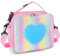 IWTTWY Lunch Bag Insulated Lunch Box for Girls - Rainbow Tote Bag Leakproof Thermal Reusable Cooler Picnic Bag for Women School Office Outdoor