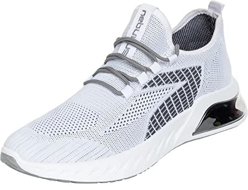 Nebulus Herren Sneaker ROYAL, Schuhe, Sportschuhe, Freizeit, weiß-grau - 41