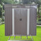 Outdoor Storage Metal Garden Apex Roof Storage Shed 6ft x 4ft/8ft x 4ft/ 8ft x 6ft/10ft x 8ft Green Or Grey Color