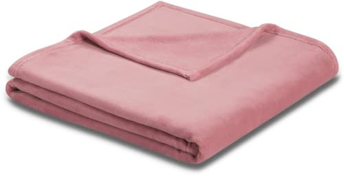 Biederlack Wohndecke soft&cover | altrosa - 150 x 200
