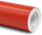 Folindo® 3D Alu gebürstet Rot Autofolie (12€/m²) | 9 x 1,52 m | Selbstklebende Luftkanal Folie zur Auto Folierung | Blasenfrei