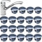 20 Pcs Universal Wasserhahnzeichen Indexknöpfe Für Küchenwaschbecken Wasserhähnen Ersatzteil