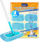 KEEPOW Reusable Pads for Flash Speed Mop Refill Wipes, Microfiber Wet Dry Refills for Flash Speed Mop Starter Kit, Machine Washable Up to 100x (4 Pack)