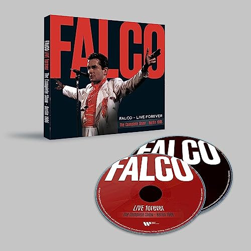 Falco, Neues Album 2023, Live Forever, The Complete Show, 2023 Remaster, 2 CD