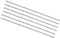CoCud Barrenas para Taladro Extra Largas Torsión Diámetro Barrena 4 mm Longitud Total 250 mm Barrena Torsión Acero Rápido para Metal Endurecido Madera Plástico Aluminio 6Uds