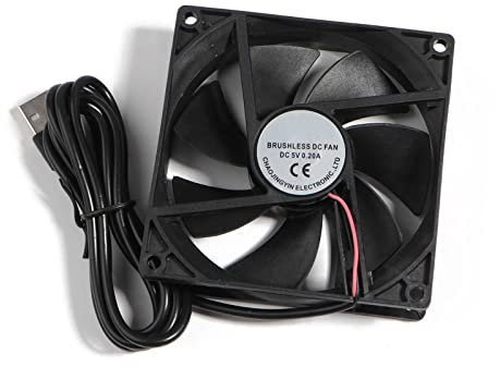 90mm USB Fan 5V Brushless Cooling Fans Oil Bearing Fan For 3D Printer Computer Case Fan CPU Coolers Cooling Oil Bearings