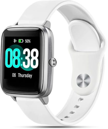 VELULYX Correa silicona para Veryfitpro Smartwatch ID205L, 19mm Correa deportiva para GRV FC1,IDW15, ID205L, ID205U, ID205S, ID205G, ID215G, ID216, SW020, SW021, SW023, YM021, YM023, Uwatch3 Ufit GT