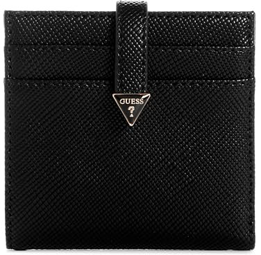 GUESS Laurel Tab Card Case, Black