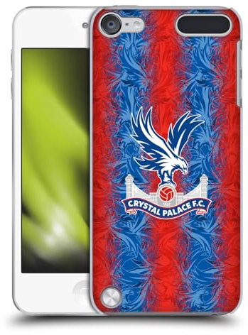 Head Case Designs Offiziell Zugelassen Crystal Palace FC Third 2024/25 Wappen-Set Harte Rueckseiten Handyhülle Hülle Huelle kompatibel mit Apple iPod Touch 5G 5th Gen