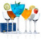 VIFVOR Nick and Nora Gläser, 6-6 Unzen – kleineres Cocktailglas für Bijou, Old Pal, Aperitifs, Negroni, Wermut, Wein usw. Mundgeblasener Premium-Kristall