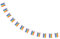 Yardwe Stolz Banner Bunting Regenbogen Fahnen Decor Fortschritt Stolz Ornament String Flaggen