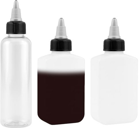 3 piccole bottiglie di dispenser di olio per campeggio, 100 ml, a prova di perdite, con tappo a vite, piccole bottiglie di olio, dispenser per spezie, bottiglie per il campeggio