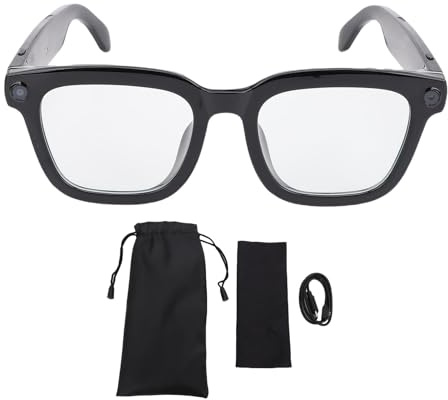 Gonetre AI Smart Glasses HD-Kamera V5.3 Blaulichtblockierende Übersetzungsbrille für Geschäftsreisen