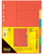 Idena Kartonregister A4 6 teilig 170g/m²
