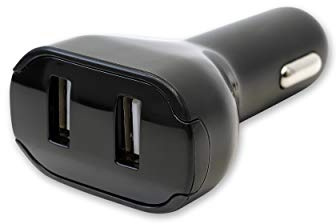 Streetwize - Universal Double USB 12V Charging Adaptor - iPhone, Samsung, MacBook, MacBook Pro, iMac, Windows