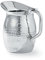 Artisan 2-Quart Stainless Steel Serving Pitcher with Hammered Texture