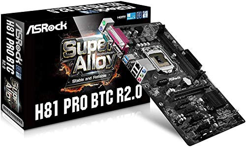 ASRock H81 Pro BTC - Placa Base (ATX, Socket 1150, DDR3, D-Sub, HDMI)