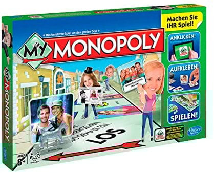 Hasbro A8595100 - My Monopoly, Familien-Brettspiel, deutsche Version