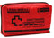 Leina-Werke 11004 KFZ-Verbandtasche Compact mit Klett, Rot/Schwarz