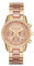 Michael Kors MK6475 Chronograph Uhr Damenuhr Edelstahl Edelstahl 5 bar Analog Chrono Datum Bicolor