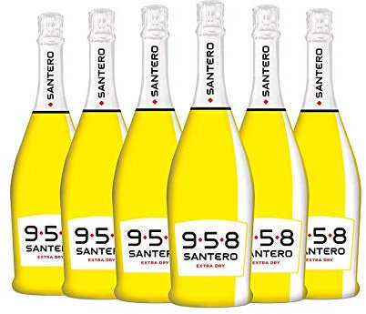 958 Cuvée Pop Art Extra Dry box da 6 bottiglie Santero 0,75 L