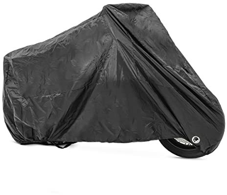 Motorrad Abdeckplane XXL Kompatibel mit Honda Africa Twin Adventure Sports schwarz